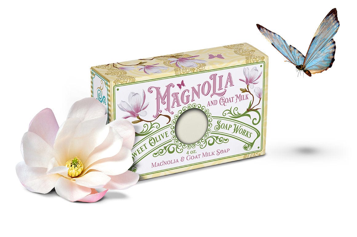Sweet Olive Soap Works Sweet Olive Soap Works Magnolia & Goat Milk Soap - Little Miss Muffin Children & Home