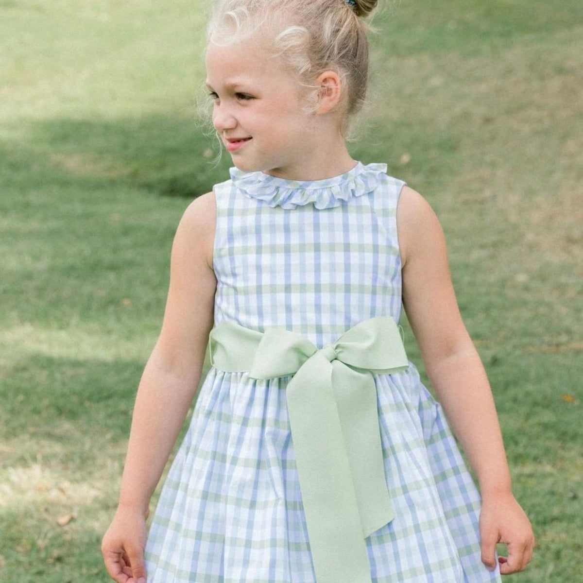BAILEY BOYS Bailey Boys Darcy Windowpane Dress - Little Miss Muffin Children & Home