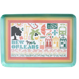 The Parish Line - The Parish Line New Orleans Neighborhoods Snack Tray - Little Miss Muffin Children & Home