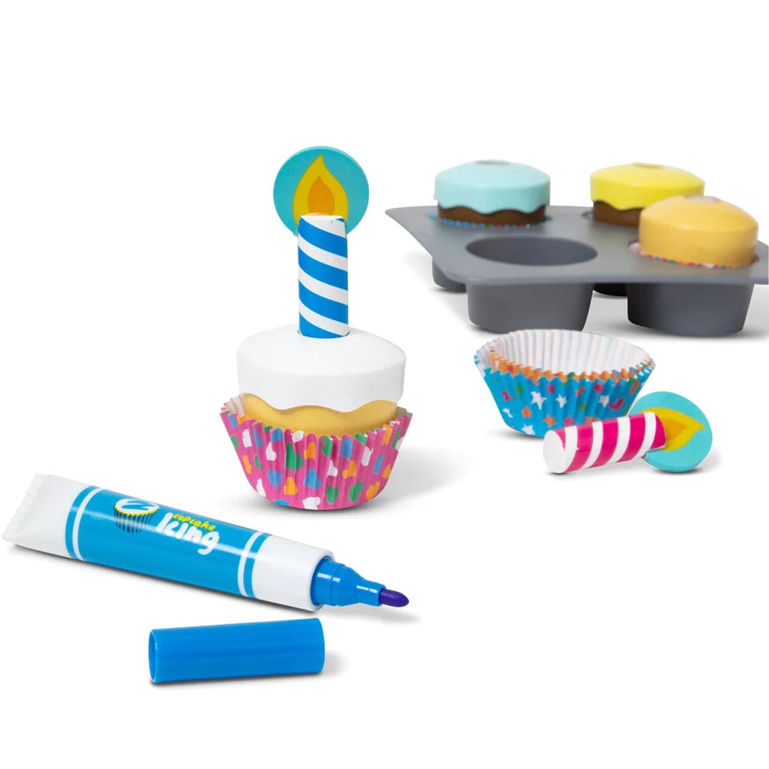 Melissa & Doug Melissa & Doug Bake & Decorate Cupcake Set - Little Miss Muffin Children & Home