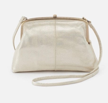 Hobo Hobo Lana Crossbody Pearlized Silver - Little Miss Muffin Children & Home