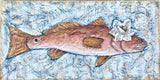 Lindsay Moore Art Lindsay Moore Art Fish with Magnolia 4x12 Animal Art - Little Miss Muffin Children & Home