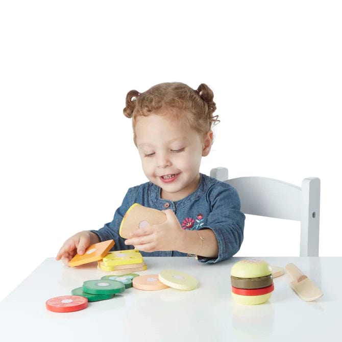 Melissa & Doug Melissa & Doug Sandwich Making Set - Wooden - Little Miss Muffin Children & Home