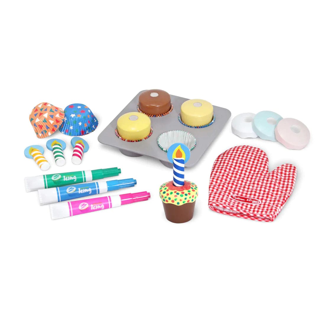 Melissa & Doug Melissa & Doug Bake & Decorate Cupcake Set - Little Miss Muffin Children & Home
