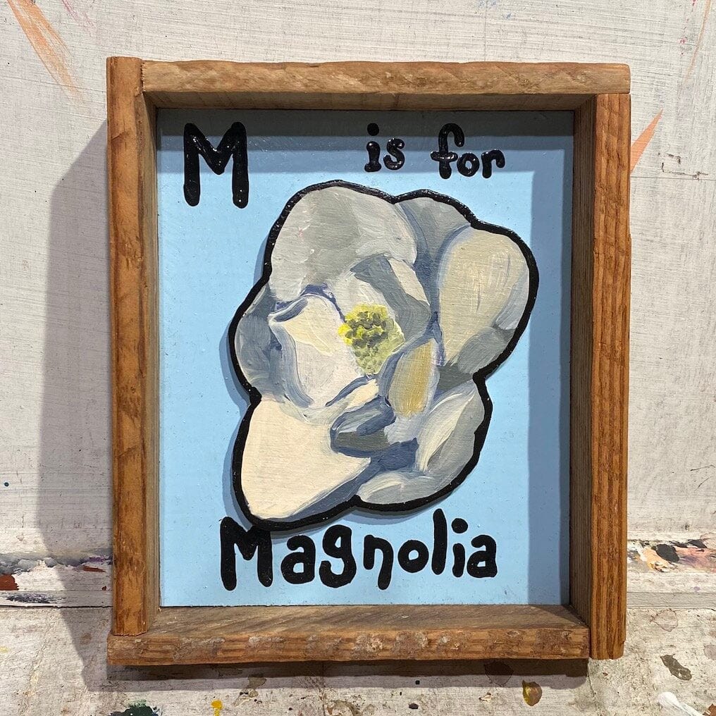 Damon Arts Nola Damon Arts NOLA “Magnolia” Letter Art - Little Miss Muffin Children & Home