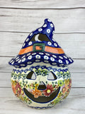 PPW - Polish Pottery Westlake Polish Pottery Westlake Vena Pumpkin W/Hat - Little Miss Muffin Children & Home