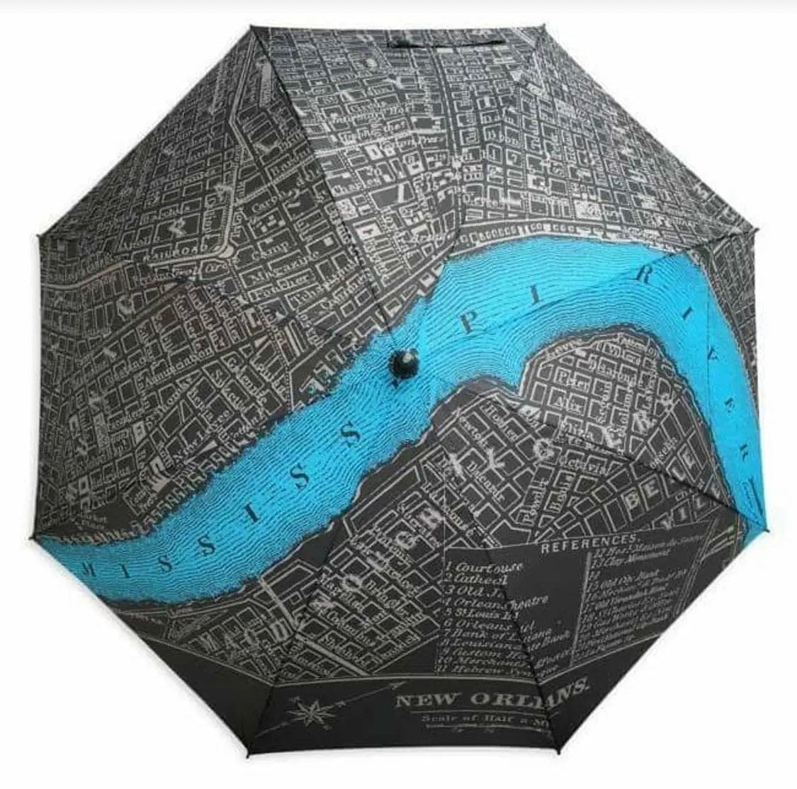 FGL - Fangle LLC Fangle Black Nola Golf Umbrella - Little Miss Muffin Children & Home