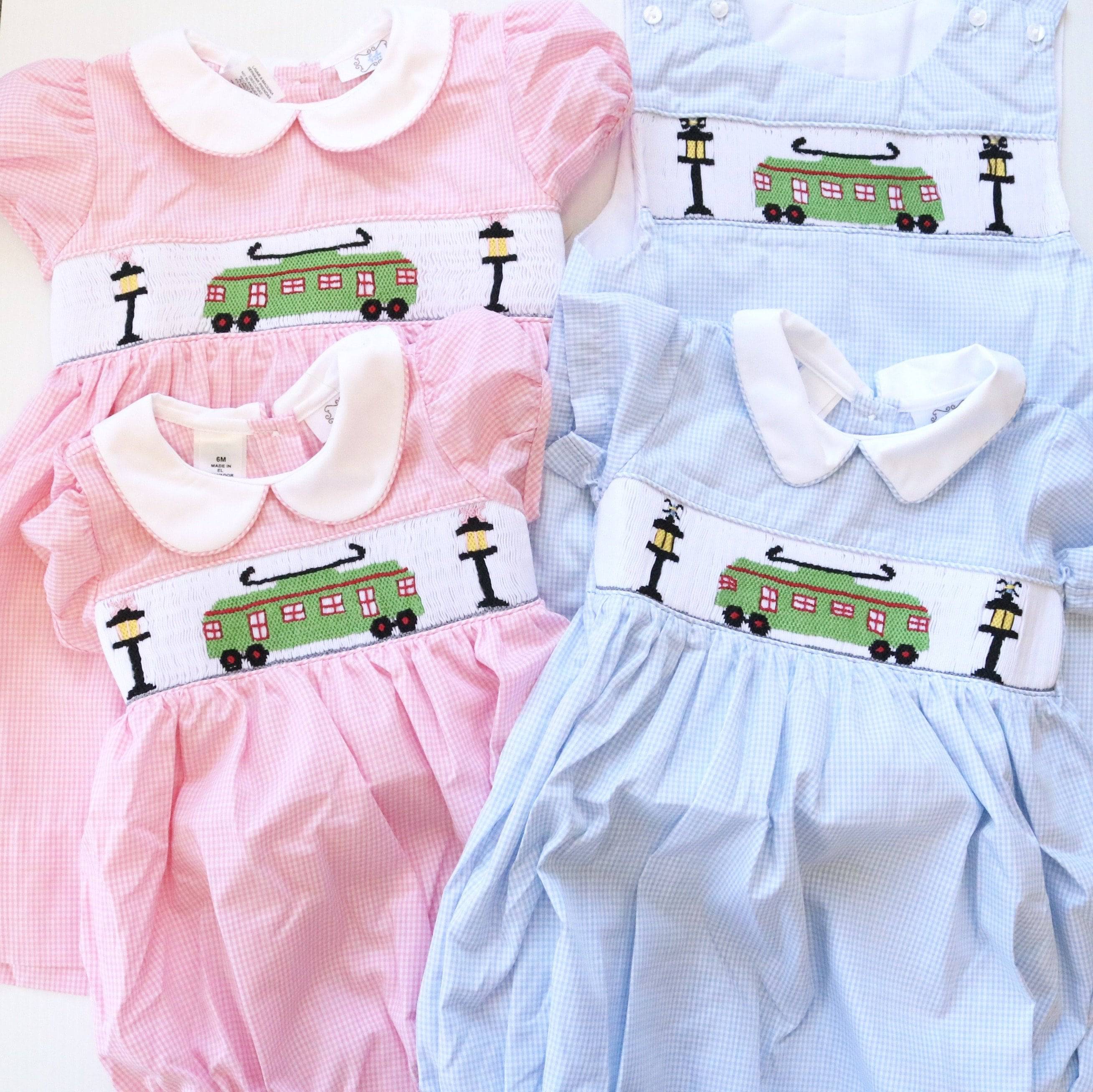 Me Me's Children - Me Me's Streetcar Smocked - Little Miss Muffin Children & Home