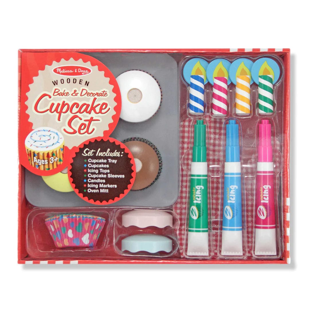 Melissa & Doug Melissa & Doug Bake & Decorate Cupcake Set - Little Miss Muffin Children & Home