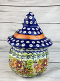 PPW - Polish Pottery Westlake Polish Pottery Westlake Vena Pumpkin W/Hat - Little Miss Muffin Children & Home