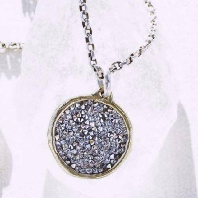 Waxing Poetic - Waxing Poetic Kristal Dark Halo Pendant - Dark - Little Miss Muffin Children & Home