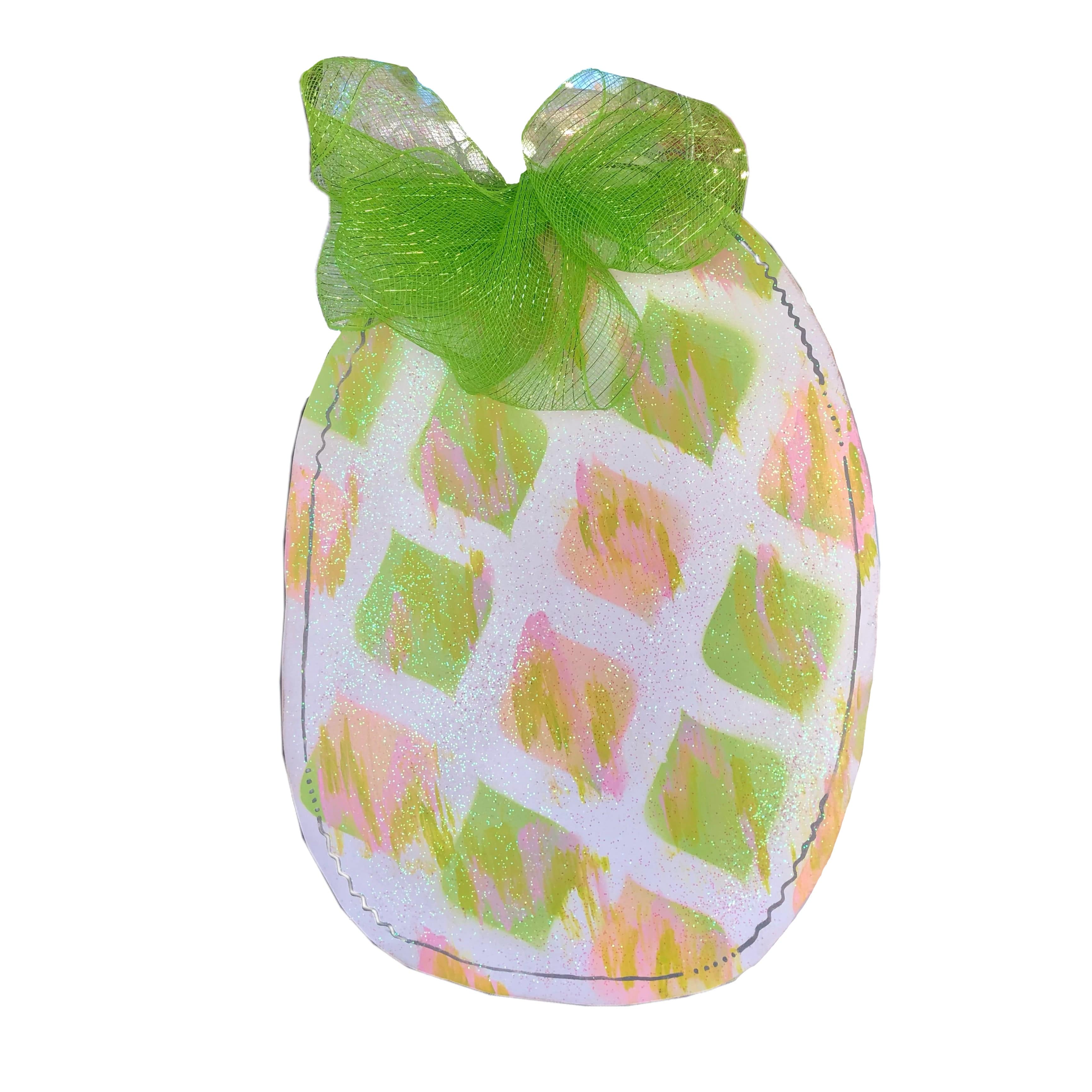 Toodle Lou Designs - Toodle Lou Designs Tie Dye Easter Egg Door Hanger - Little Miss Muffin Children & Home