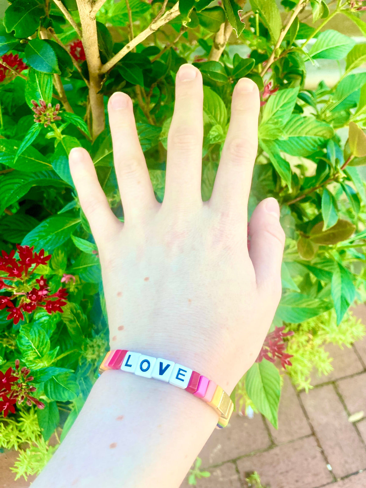 Little Miss Muffin Children & Home Malibu Sugar Lucky In Love Bracelet - Little Miss Muffin Children & Home