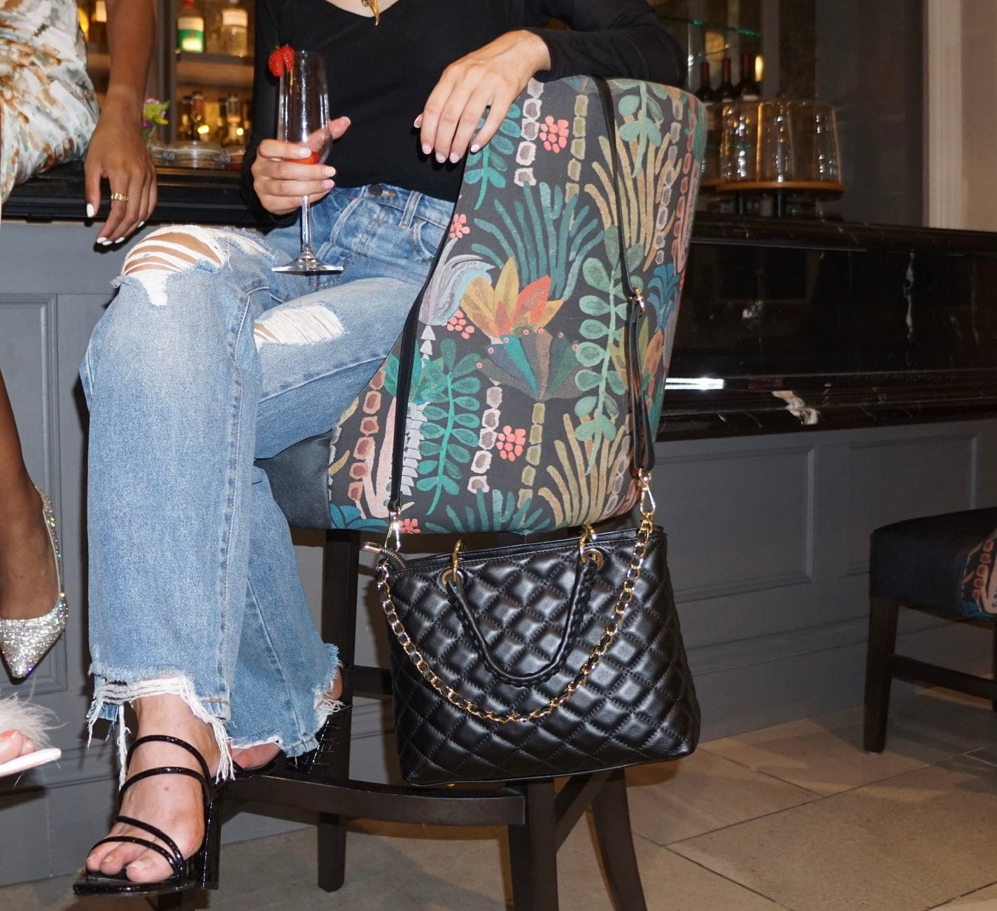 German Fuentes German Fuentes Quilted Leather Bag - Little Miss Muffin Children & Home