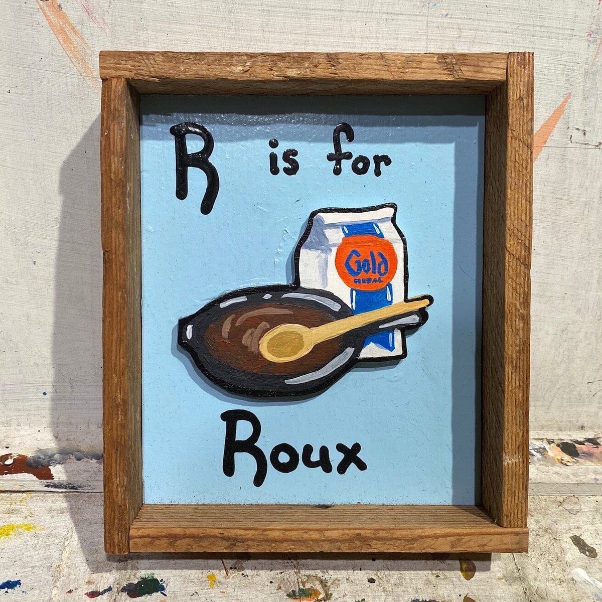 Damon Arts Nola Damon Arts NOLA “R” Letter Art - Little Miss Muffin Children & Home