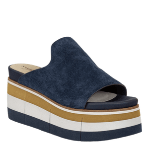 Naked Feet Naked Feet Flow Platfom Sandal in Navy - Little Miss Muffin Children & Home