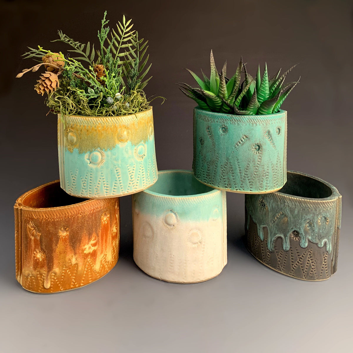 Spooner Creek Designs Spooner Creek Designs Small Planter - Little Miss Muffin Children & Home