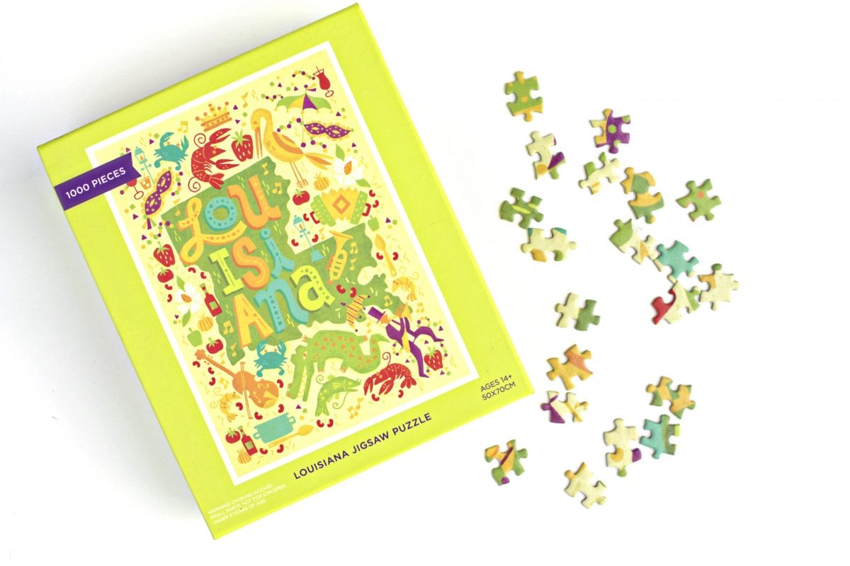 Second Line Ventures The Parish Line Louisiana Puzzle - Little Miss Muffin Children & Home