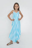 Joyous and Free Joyous and Free Cover Romper With LG Stripe - Little Miss Muffin Children & Home