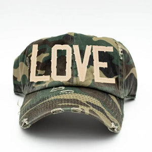 Cotton Mule Cotton Mule Love Baseball Hat - Little Miss Muffin Children & Home