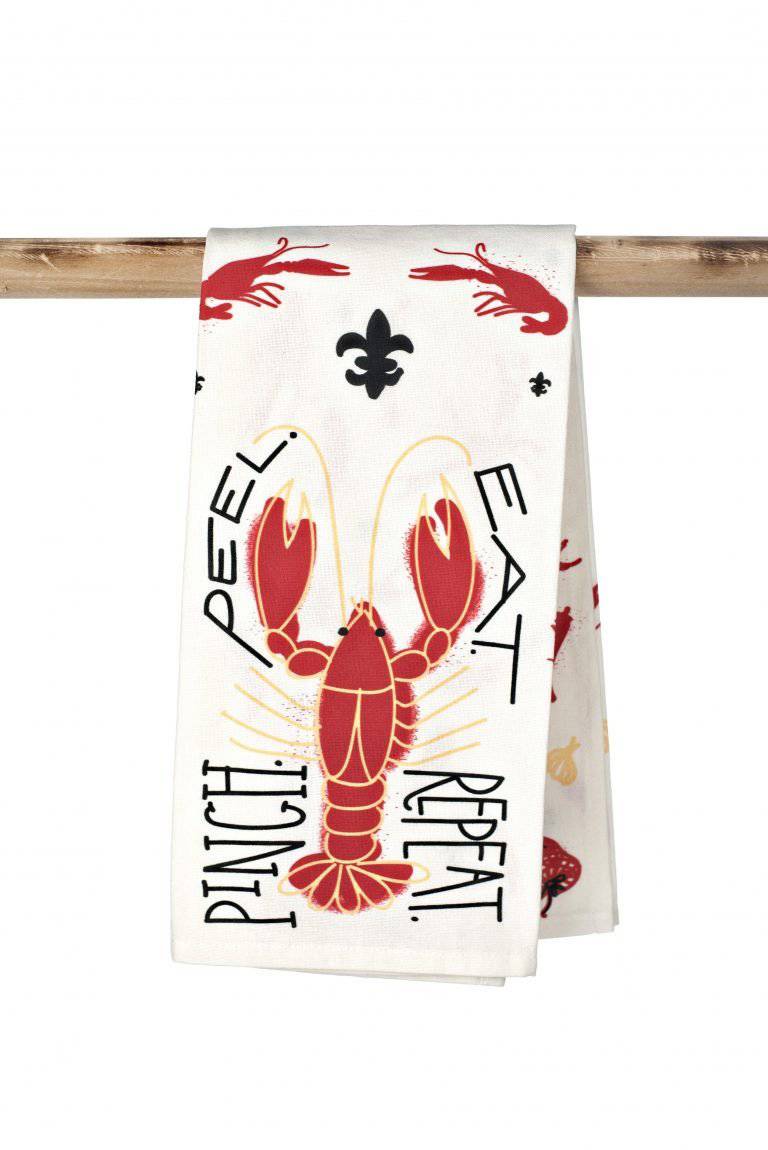 The Parish Line - The Parish Line Pinch, Peel, Eat, Repeat Kitchen Towel - Little Miss Muffin Children & Home