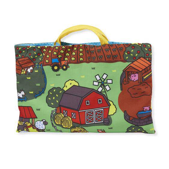 Melissa & Doug - Melissa & Doug Take-Along Farm Play Mat - Little Miss Muffin Children & Home