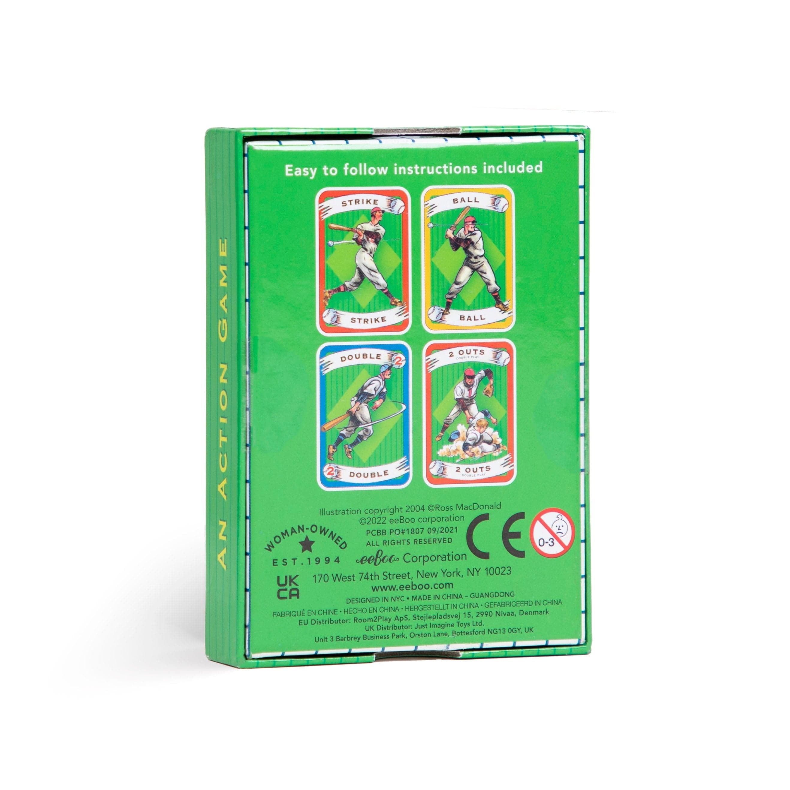 EEB - eeBoo eeBoo Baseball Playing Cards PCBB - Little Miss Muffin Children & Home
