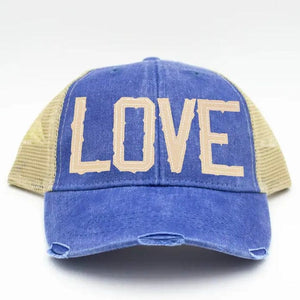 Cotton Mule Cotton Mule Love Trucker Hat - Little Miss Muffin Children & Home