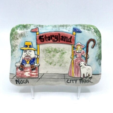 Clay Creations Clay Creations Storyland Ceramic Art - Little Miss Muffin Children & Home