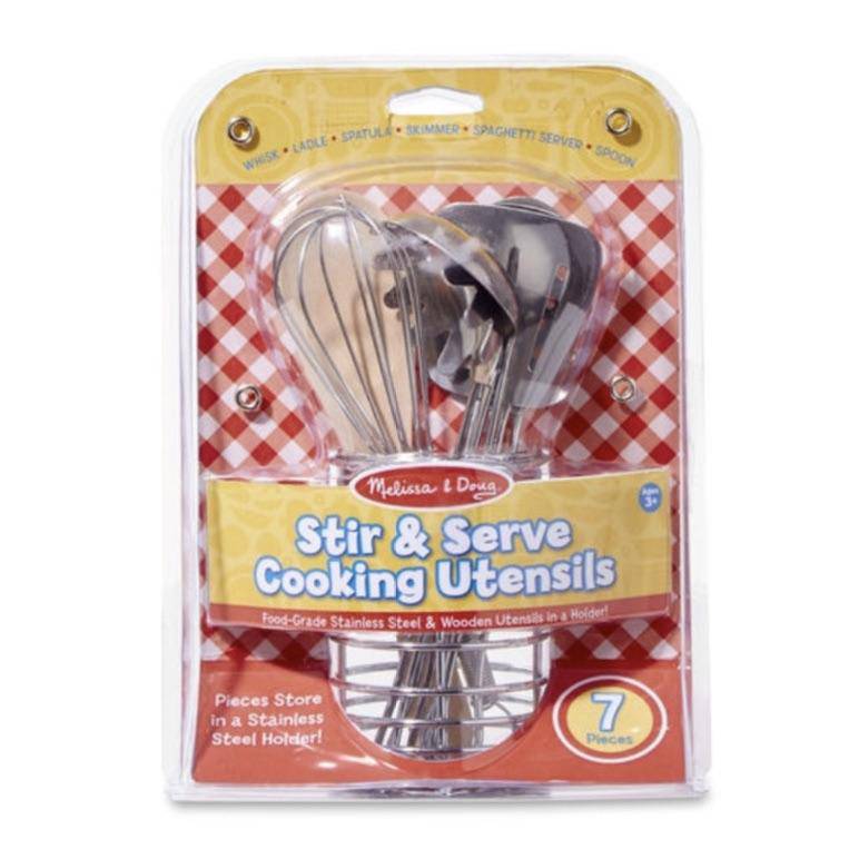 Melissa & Doug - Melissa & Doug Stir & Serve Cooking Utensils - Little Miss Muffin Children & Home