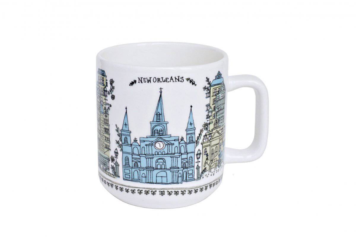 The Parish Line - The Parish Line Sketchy New Orleans Mug - Little Miss Muffin Children & Home
