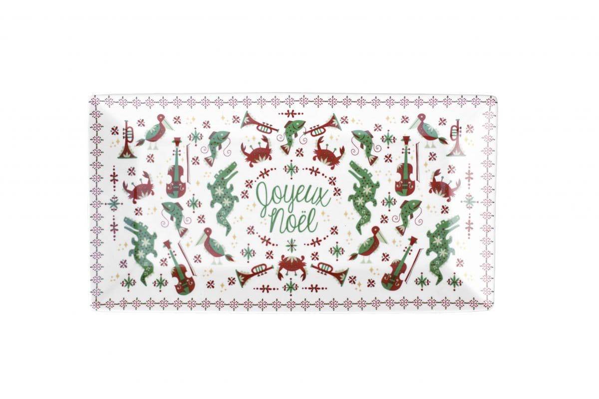 The Parish Line - The Parish Line Joyeaux Noel Platter - Little Miss Muffin Children & Home