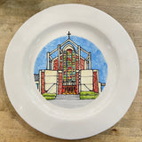 Jan Salzer Art Jan Salzer St. Catherine Church Round Platter - Little Miss Muffin Children & Home