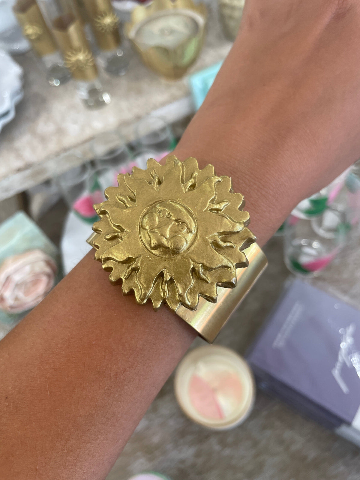 Carol Cassisa Carol Cassisa Cuff Bracelet Monsier Soleil - Little Miss Muffin Children & Home