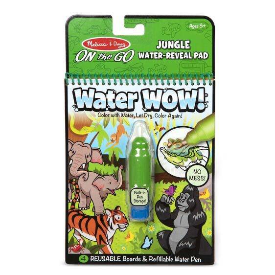 Melissa & Doug - Melissa & Doug Water Wow! Jungle Water Reveal Pad - Little Miss Muffin Children & Home