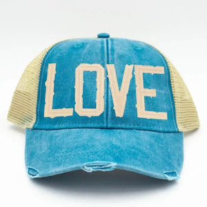 Cotton Mule Cotton Mule Love Trucker Hat - Little Miss Muffin Children & Home