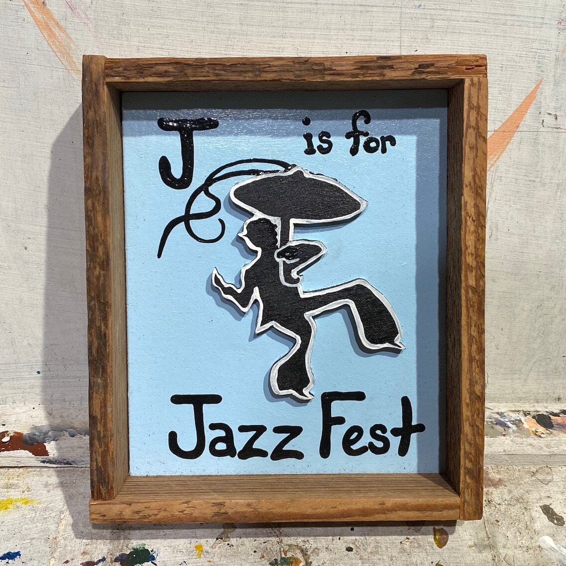 Damon Arts Nola Damon Arts NOLA “J” Letter Art - Little Miss Muffin Children & Home