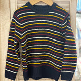 Mayoral Mayoral 4 332 Navy Striped Sweater - Little Miss Muffin Children & Home