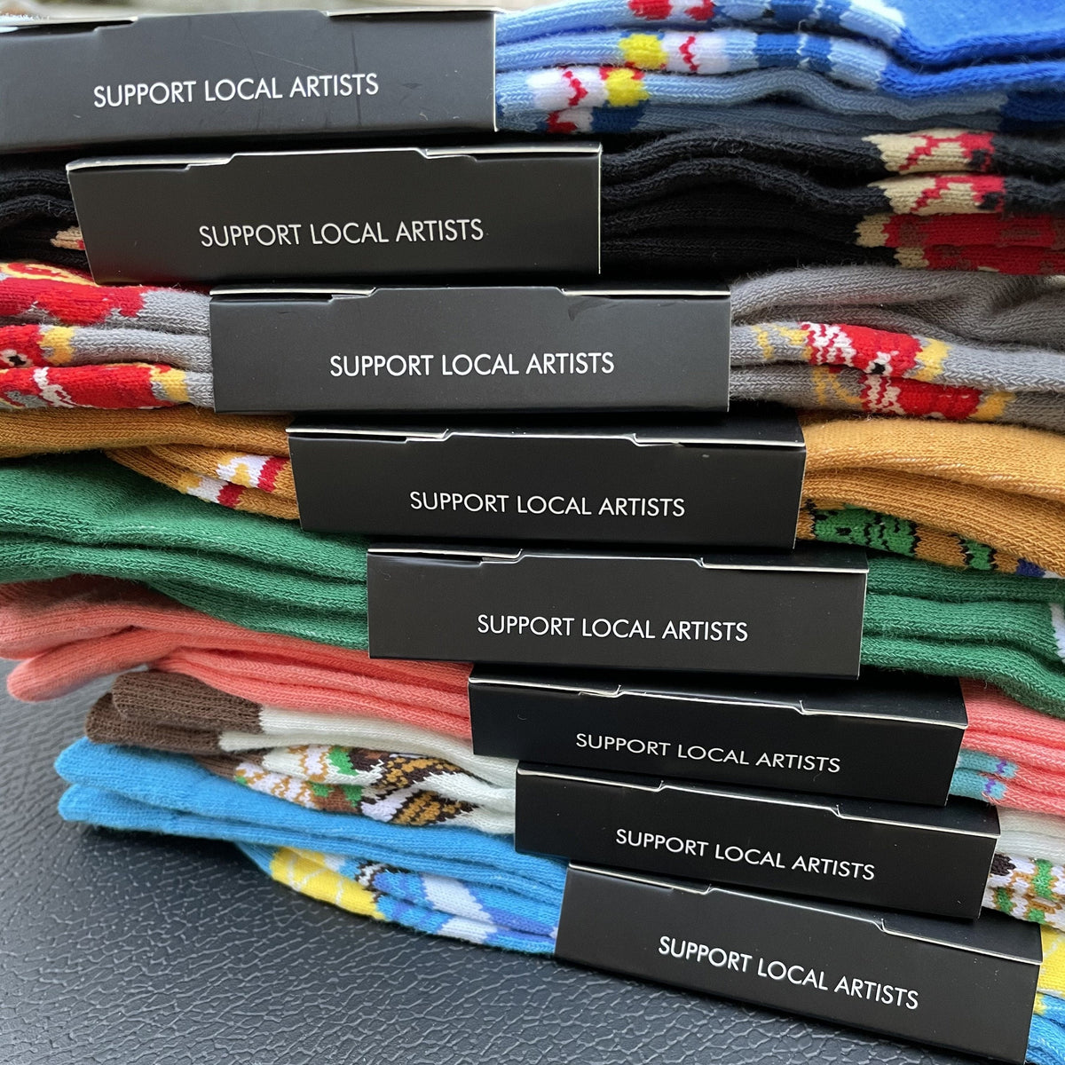 Whereable Art Whereable Art Louisiana Swamp Socks Pelican with Magnolia - Little Miss Muffin Children & Home