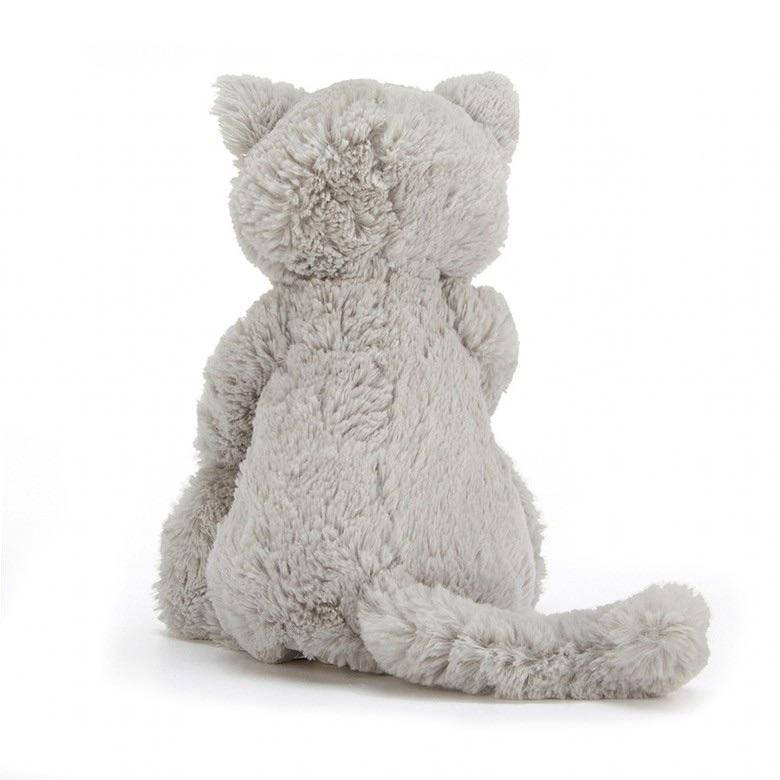 Jellycat Bashful Grey Kitty Plush Medium – Little Miss Muffin