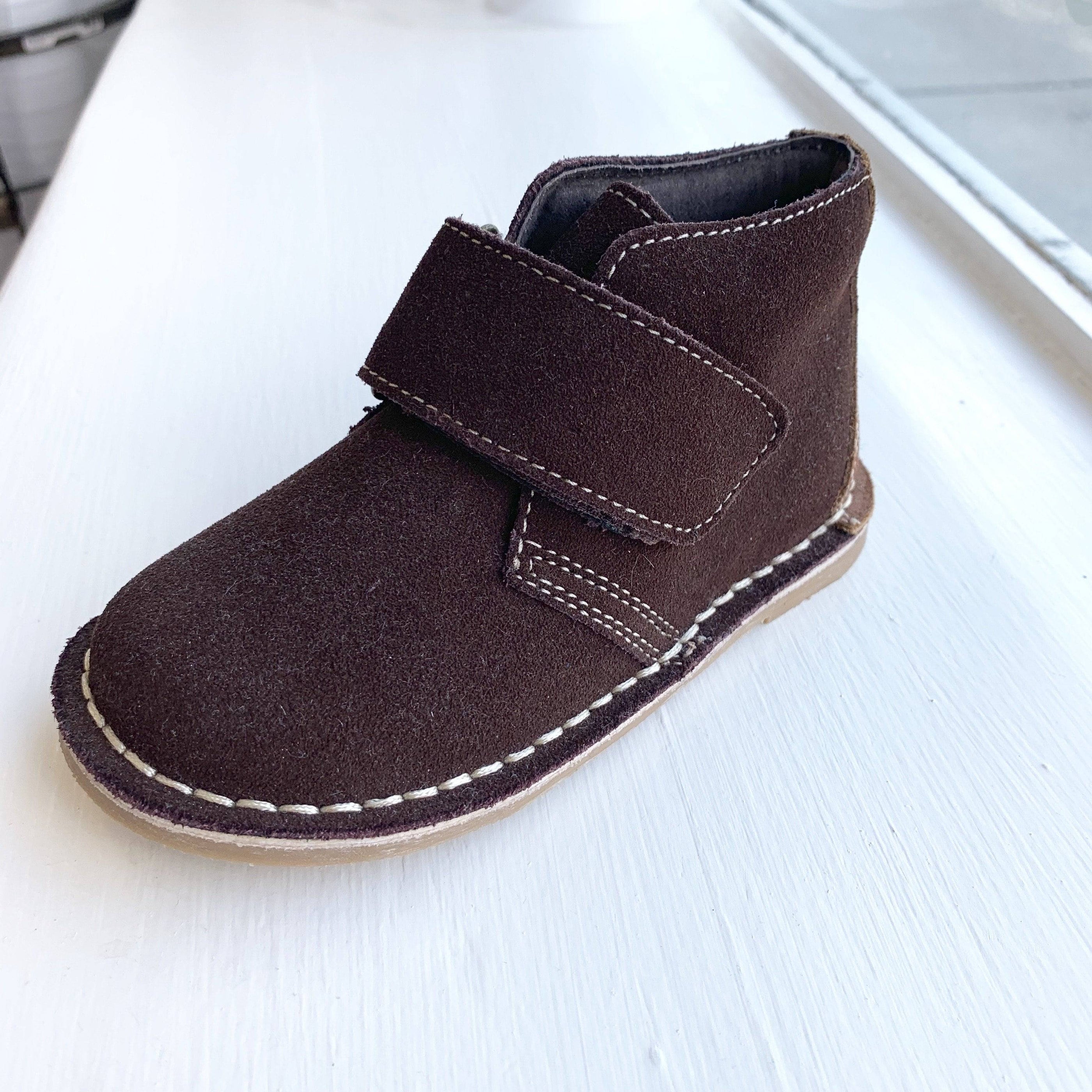 L'amour - L'Amour Boys Velcro Strap Desert Boots - Little Miss Muffin Children & Home