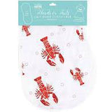 Little Hometown - Little Hometown Crawfish 2-in-1 Burp Cloth and Bib - Little Miss Muffin Children & Home