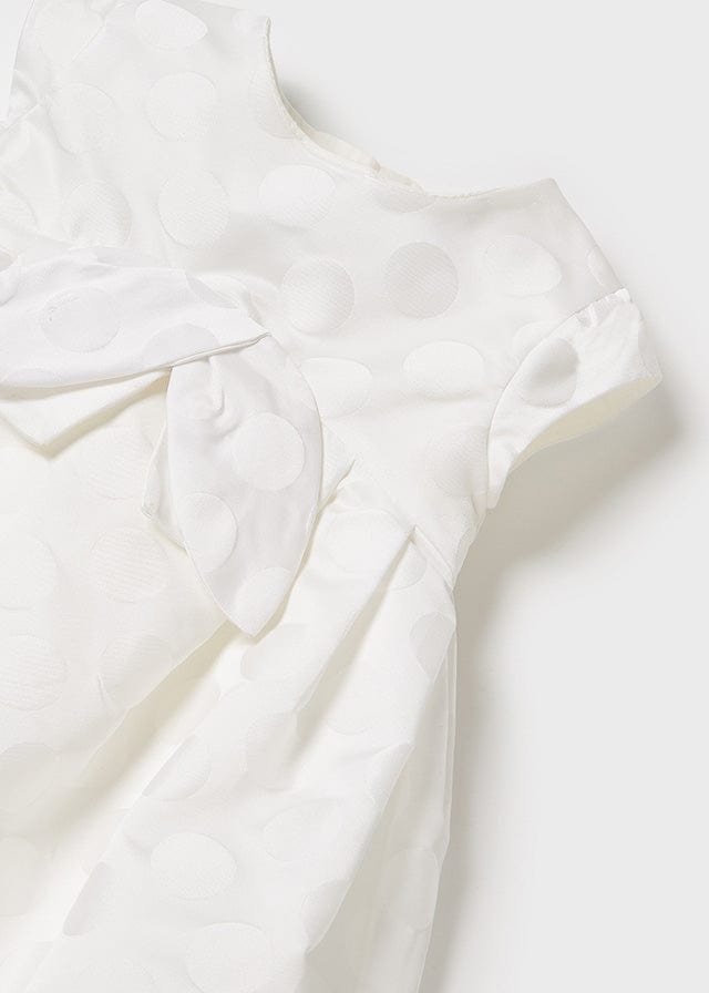 Mayoral Mayoral 1.904 JACQUARD DOTS DRESS - Little Miss Muffin Children & Home