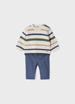 MAY - Mayoral Usa Inc Mayoral Usa Inc Trousers Sweater Set 2.521 - Little Miss Muffin Children & Home