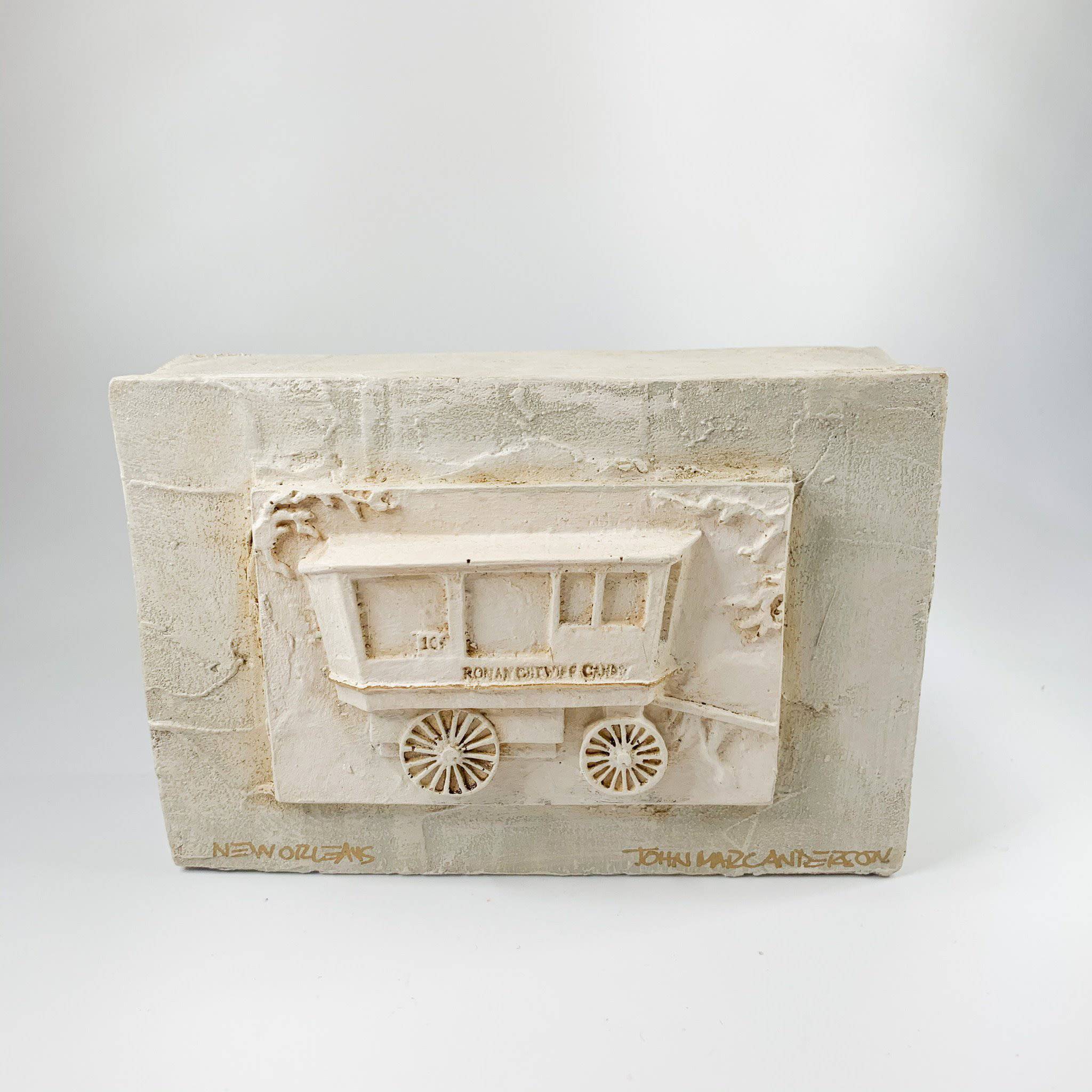 John Marc Anderson - John Marc Anderson Roman Candy Cart Plaque - Little Miss Muffin Children & Home