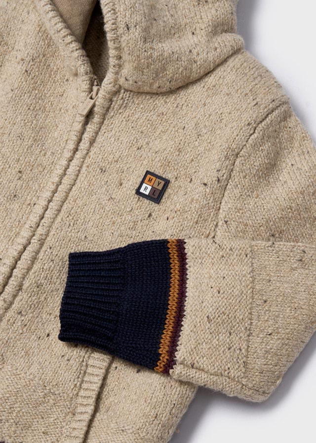 Mayoral Usa Inc Mayoral Knitted Hooded Sweater - Little Miss Muffin Children & Home