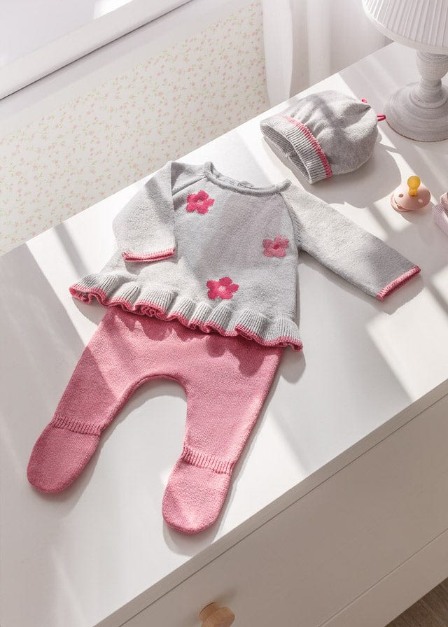 MAY - Mayoral Usa Inc Mayoral Knit Leg Warmer & Hat Set - Little Miss Muffin Children & Home