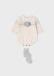 MAY - Mayoral Usa Inc Mayoral Usa Inc Tricot romper & tights 2.638 - Little Miss Muffin Children & Home