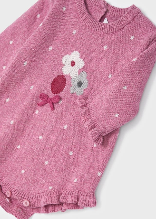 MAY - Mayoral Usa Inc Mayoral Tricot Romper & Tights - Little Miss Muffin Children & Home