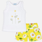 Mayoral Usa Inc Mayoral Daisy Applique Top & Short Set - Little Miss Muffin Children & Home